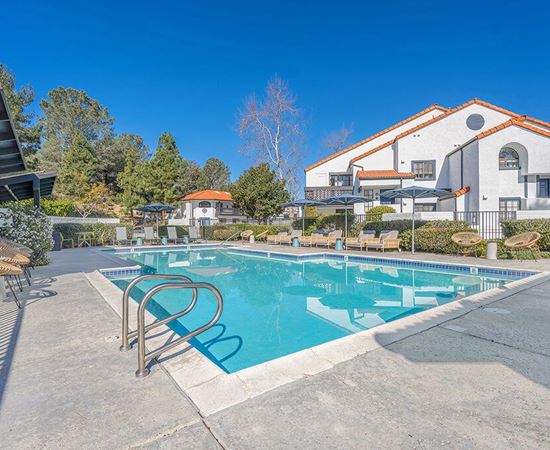 Pool Lower at The Resort at Encinitas Apartments in Encinitas CA